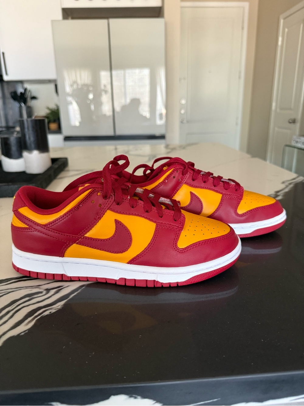 Nike dunk low Midas -Red and Yellow